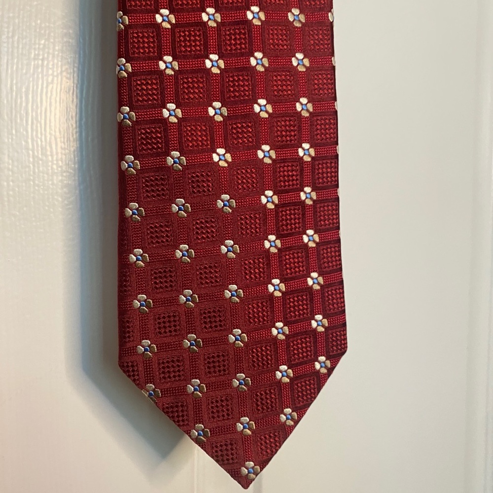 Ermenegildo Zegna Maroon Red Tie